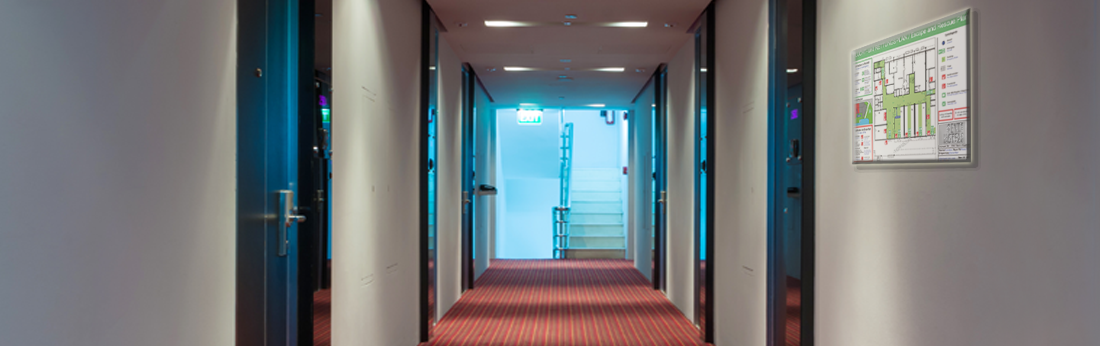 Flucht- und Rettungspläne